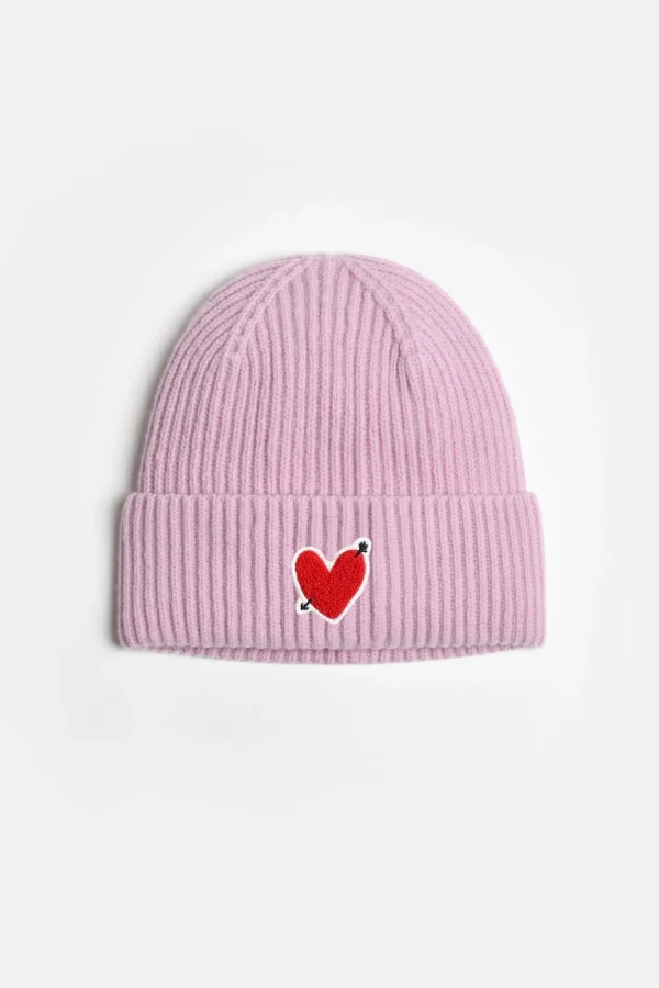 Anita Hass Caps & Mützen<Mütze 'Heart' in Rosa