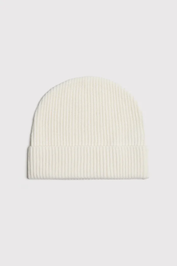 Ladneri Caps & Mützen<Mütze St. Moritz in White Alyssum