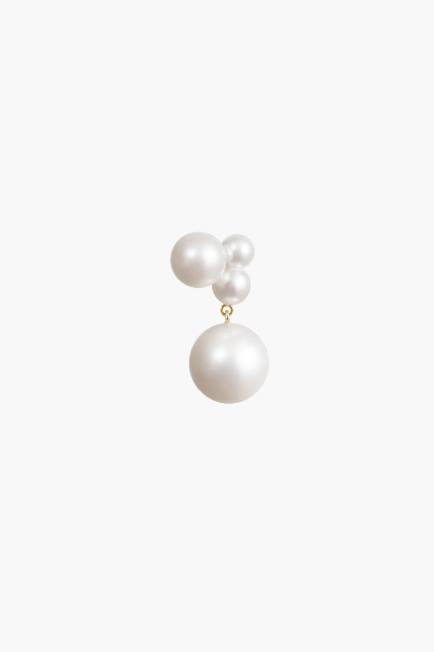 ohrring_stella_perle_rech_0.webp Sophie Bille Brahe Schmuck | Fine Jewelry<Ohrring Stella Perle Rechts