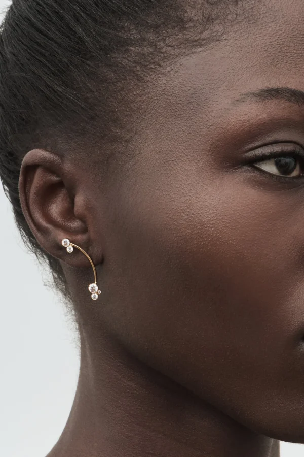 Sophie Bille Brahe Schmuck | Fine Jewelry<Ohrring Stellari Diamant Rechts
