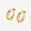 Lilian von Trapp Schmuck | Fine Jewelry<Ohrringe Synergy Creoles Half Diamonds