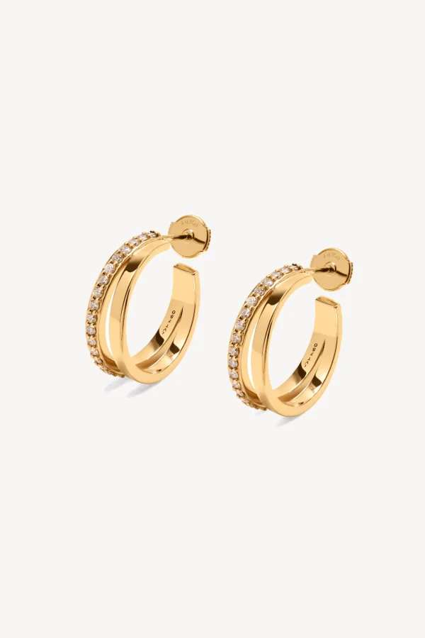 Lilian von Trapp Schmuck | Fine Jewelry<Ohrringe Synergy Creoles Half Diamonds