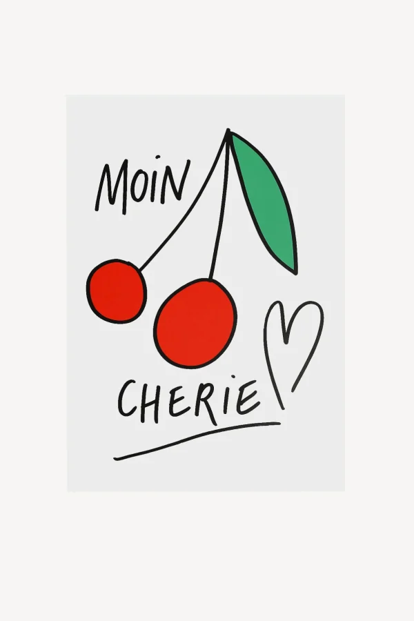 Anita Hass Home<Poster 'Moin Cherie'