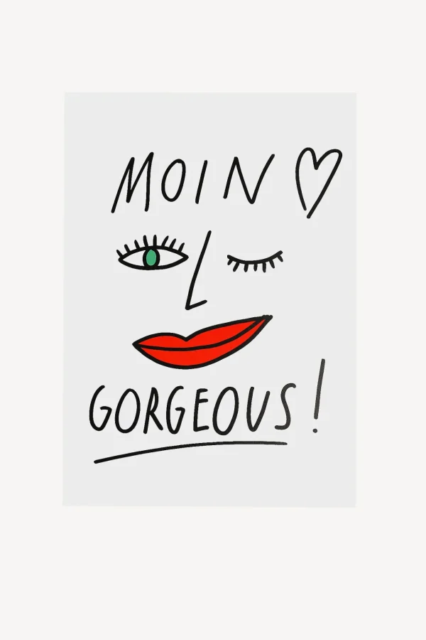 Anita Hass Home<Poster 'Moin Gorgeous'