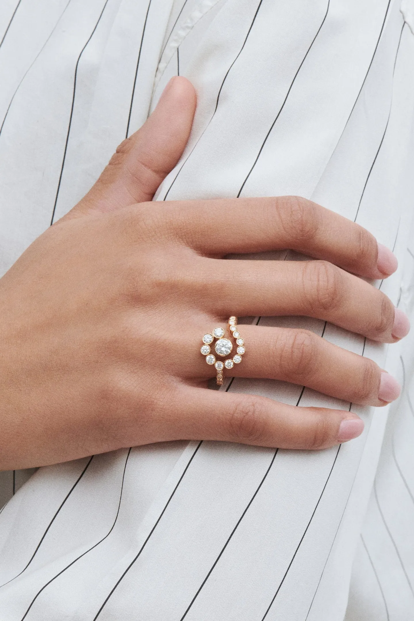 ring_escargot_de_diamant_4.webp Sophie Bille Brahe Schmuck | Fine Jewelry<Ring Escargot de Diamant