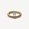 Lilian von Trapp Schmuck<Ring Round Three Diamond aus Gold