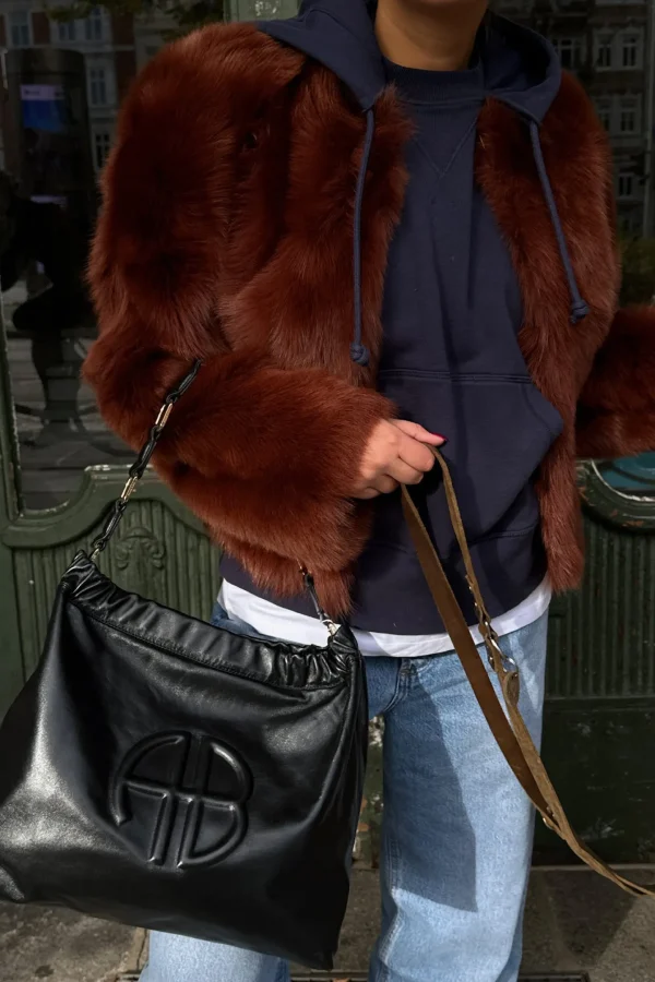 Anine Bing Shopper<Shopper Kate in Schwarz