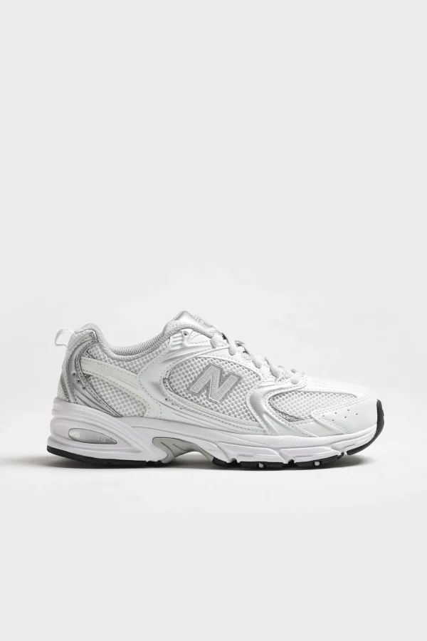 New Balance Sneaker | Retro<Sneaker 530 in NB White/Silver Metallic