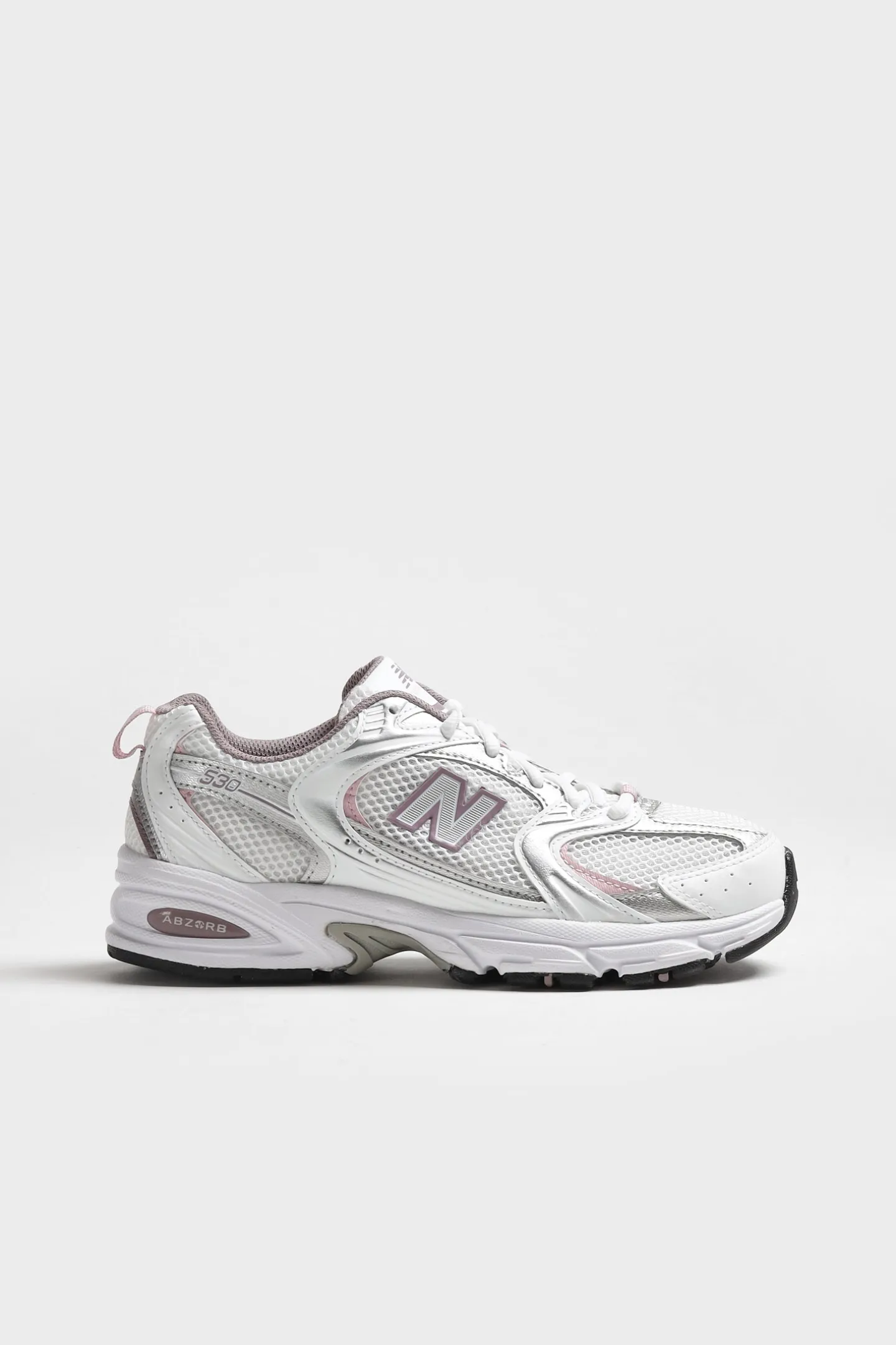 sneaker__in_rose_whitesil_0.webp New Balance Sneaker | Low Top<Sneaker 530 in Rose White/Silver Metallic