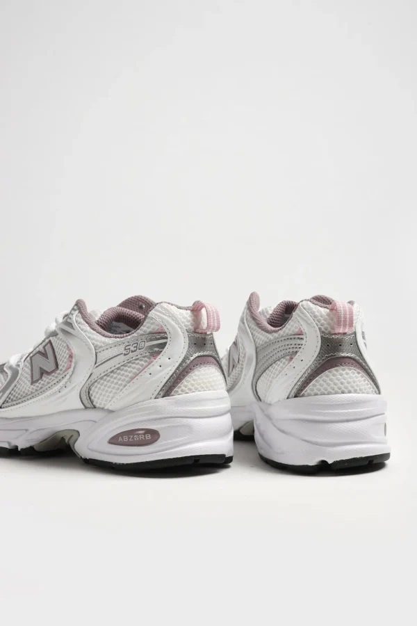 New Balance Sneaker | Low Top<Sneaker 530 in Rose White/Silver Metallic