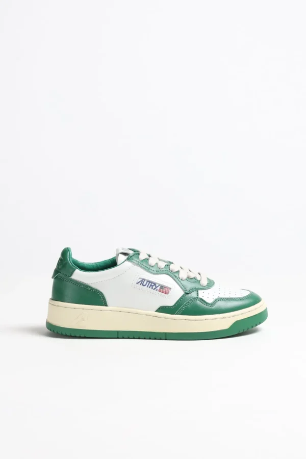 Autry Sneaker | Low Top<Sneaker Bicolor Up in Weiß/Grün