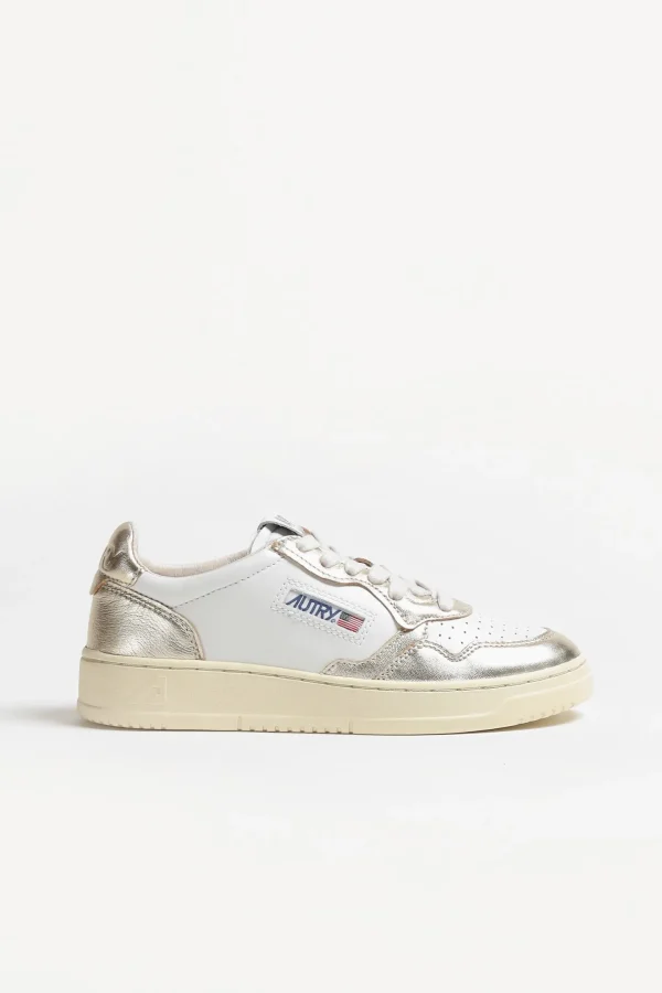 Autry Sneaker | Low Top<Sneaker Bicolor Up in Weiß/Platinum