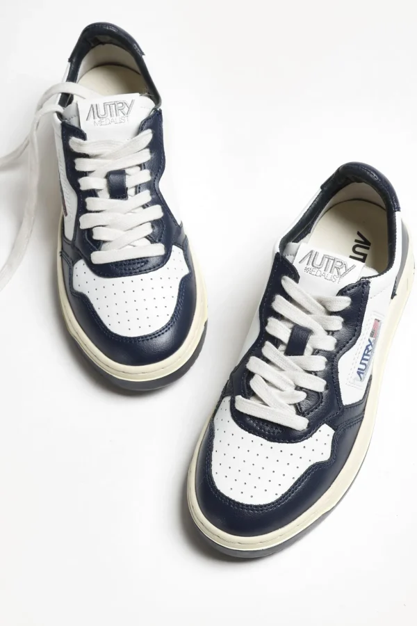 Autry Sneaker | Court<Sneaker Bicolor Up in Weiß/Blau