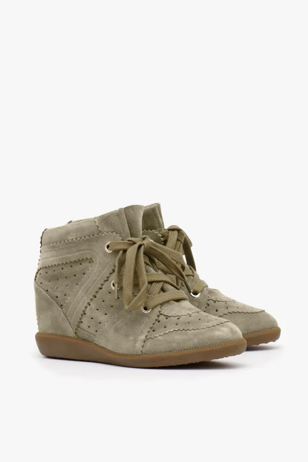 Isabel Marant Sneaker | High Top<Sneaker Bobby in Taupe