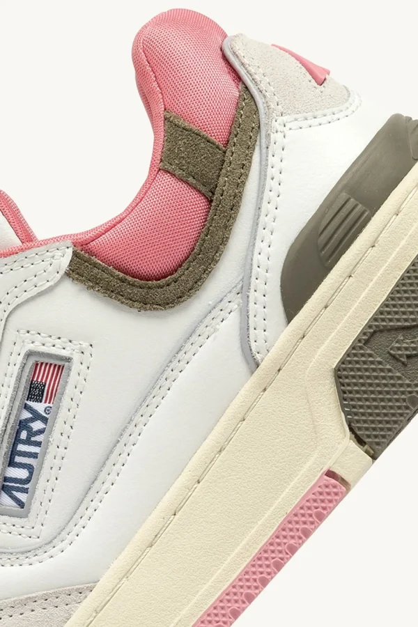 Autry Sneaker | Low Top<Sneaker CLC in Weiß/Geranium