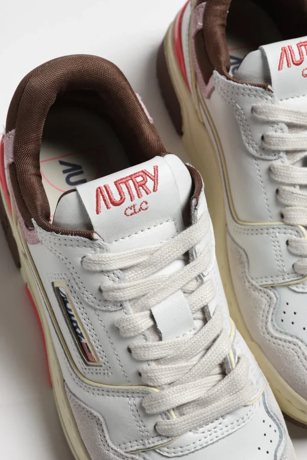 Autry Sneaker | Low Top<Sneaker CLC Low in Multi/Cable Pink