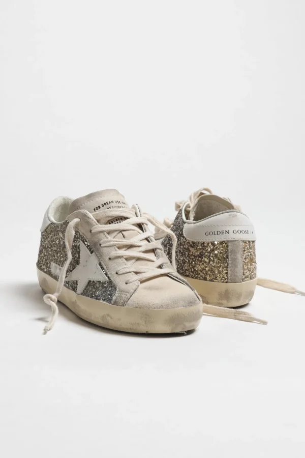 Golden Goose Sneaker | Low Top<Sneaker Superstar in Braun/Beige/Milk