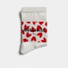 Anita Hass Socken<Socken 'Love' in Ivory