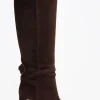 Aquazzura Stiefel & Boots<Stiefel Very Bow Tie in Espresso