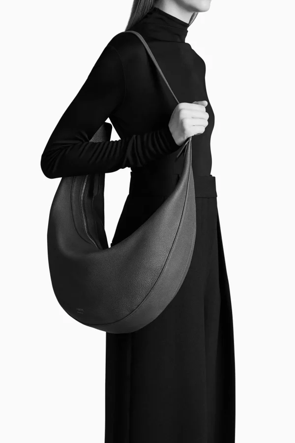 Khaite Schultertaschen<Tasche Augustina Hobo in Dark Brown