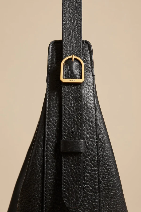 Khaite Schultertaschen<Tasche Augustina Hobo in Schwarz