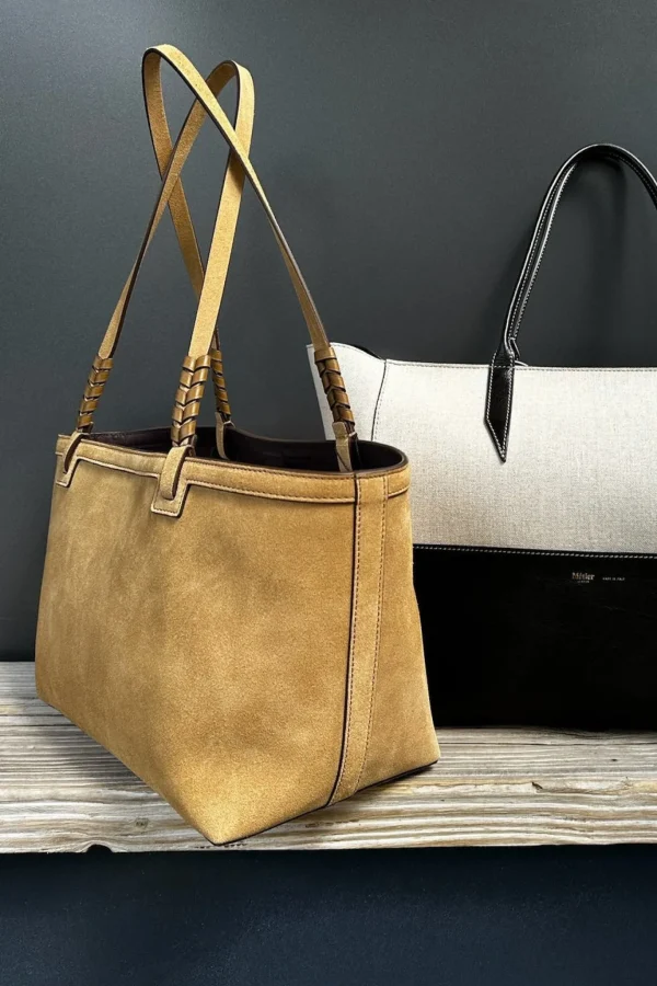 Métier Shopper | Schultertaschen<Tasche Cala 32 in Suede Cairo