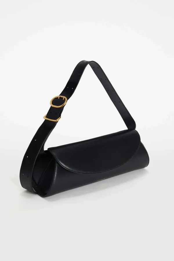 Jil Sander Schultertaschen | Handtaschen<Tasche Cannolo Small in Schwarz