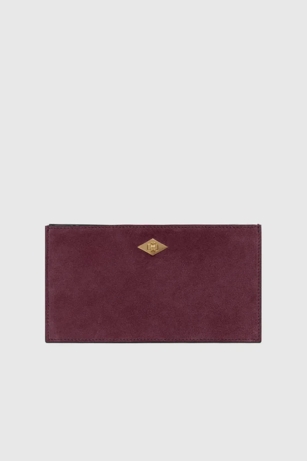 Métier Schultertaschen | Clutches & Pouches<Tasche Ease Suede in Amarone