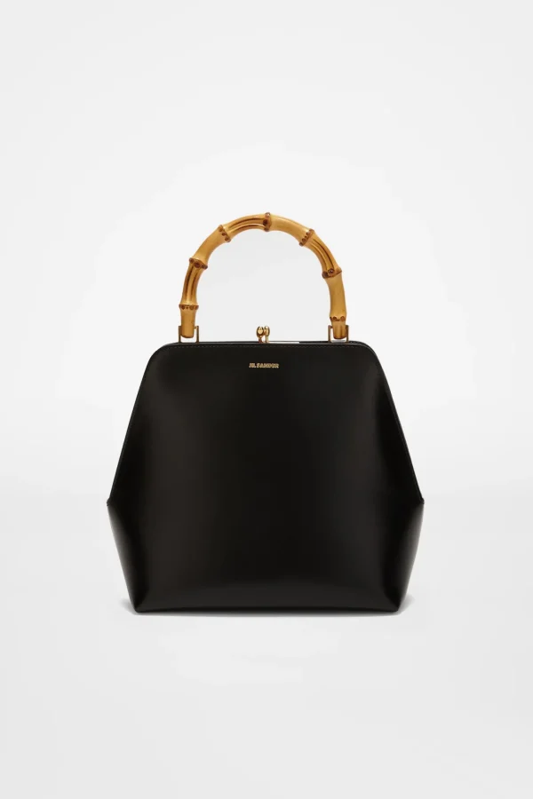 Jil Sander Handtaschen<Tasche Goji Bamboo in Schwarz