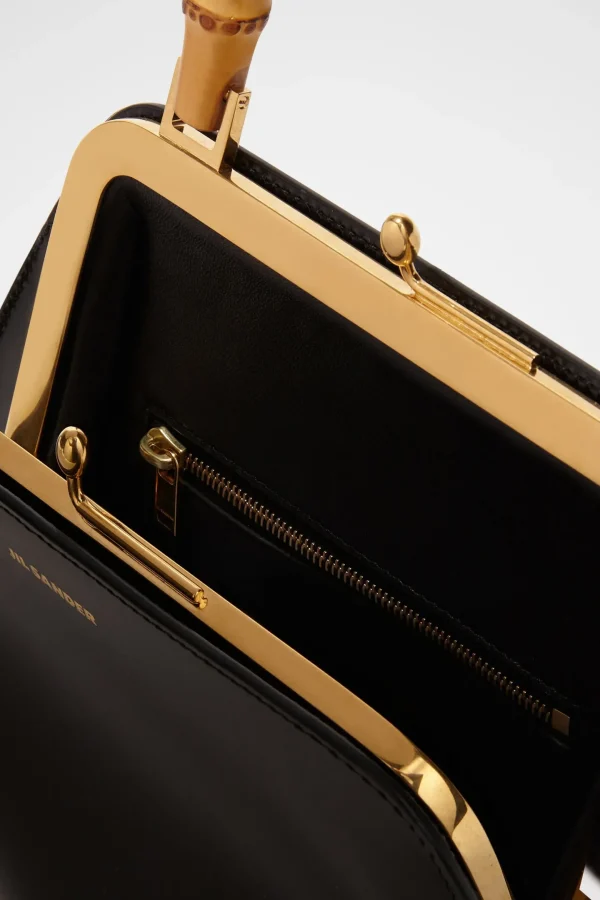 Jil Sander Handtaschen<Tasche Goji Bamboo in Schwarz
