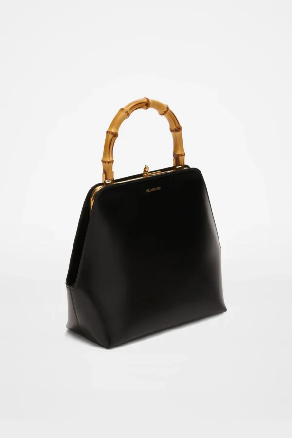 Jil Sander Handtaschen<Tasche Goji Bamboo in Schwarz