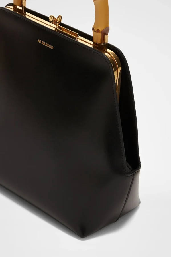 Jil Sander Handtaschen<Tasche Goji Bamboo in Schwarz