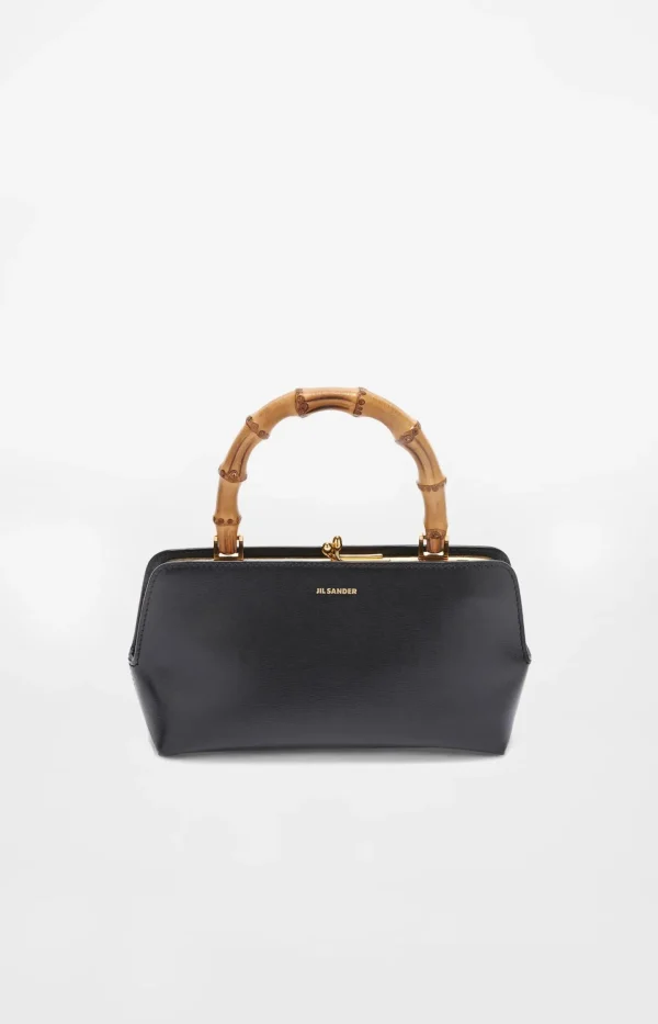 Jil Sander Handtaschen | Crossbody<Tasche Goji Bamboo Mini in Schwarz