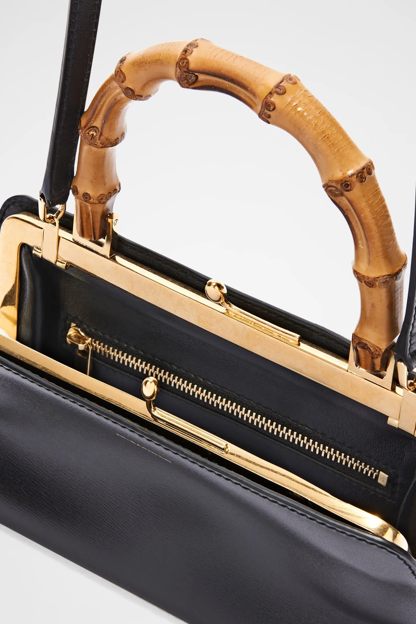 tasche_goji_bamboo_mini_i_2.webp Jil Sander Handtaschen | Crossbody<Tasche Goji Bamboo Mini in Schwarz