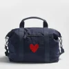 Anita Hass Shopper<Tasche 'Heart' in Navy Nylon