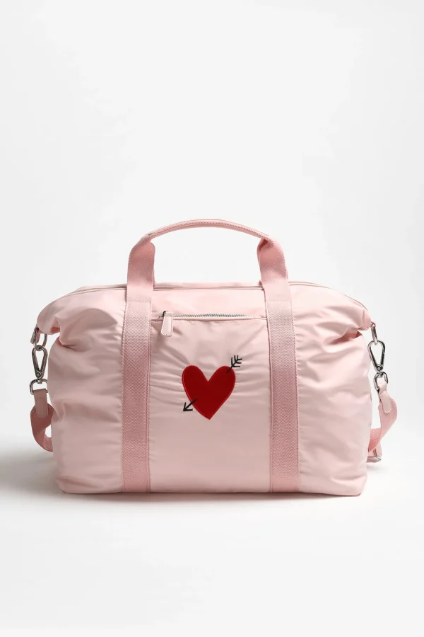 Anita Hass Shopper<Tasche 'Heart' in Rose Nylon