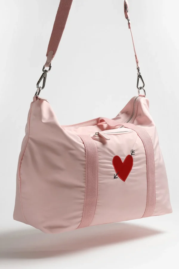 Anita Hass Shopper<Tasche 'Heart' in Rose Nylon