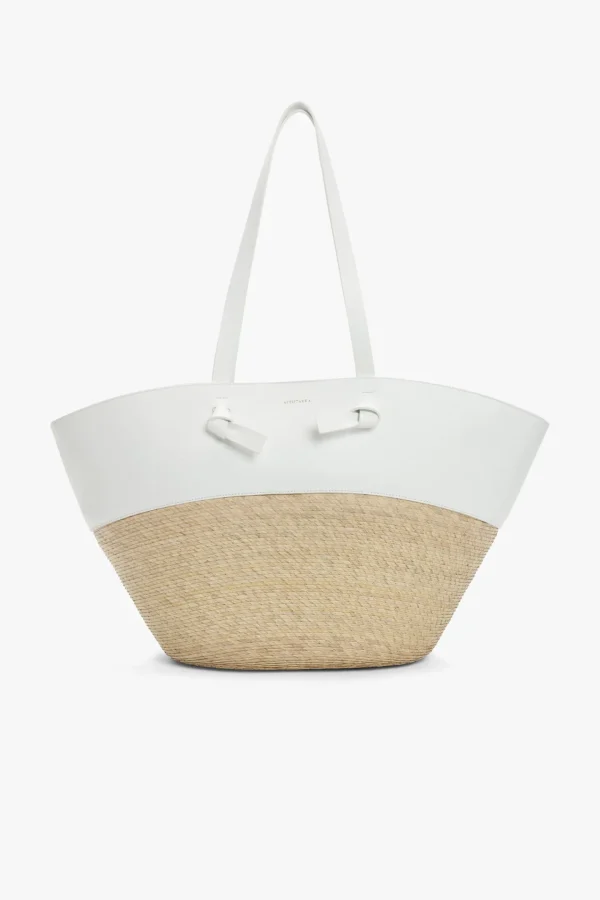 Altuzarra Shopper | Schultertaschen<Tasche Knot Basket Large in Optic White