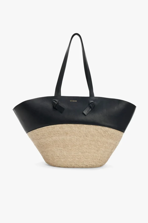 Altuzarra Schultertaschen | Shopper<Tasche Knot Basket Large in Schwarz