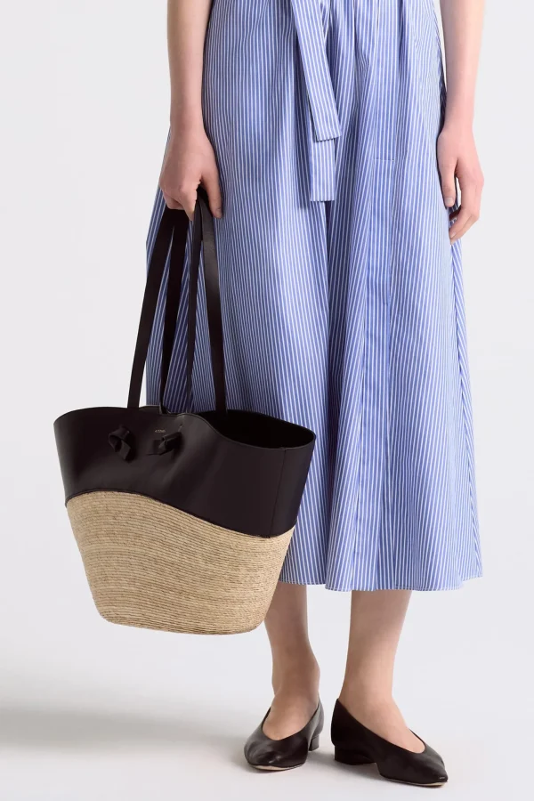 Altuzarra Schultertaschen | Shopper<Tasche Knot Basket Large in Schwarz