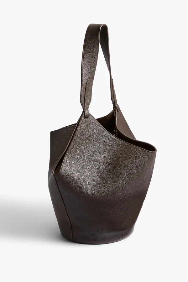 Khaite Shopper<Tasche Lotus in Dark Brown