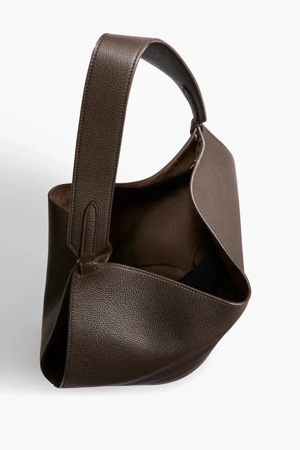 Khaite Shopper<Tasche Lotus in Dark Brown