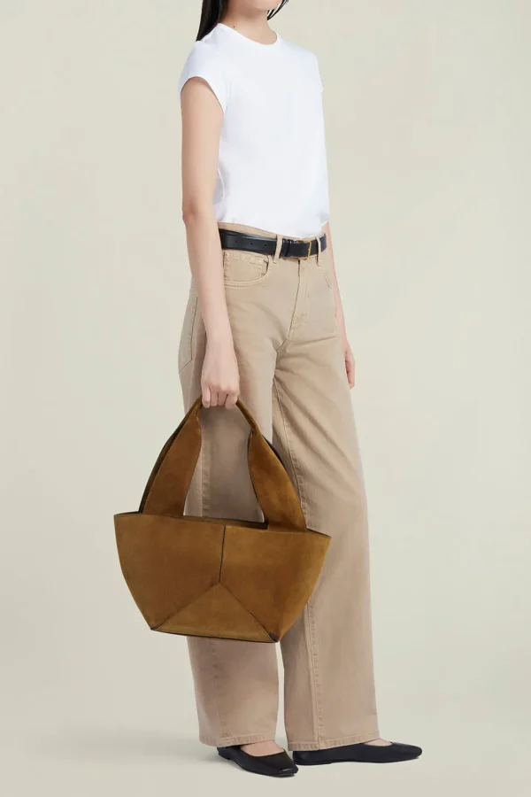 Métier Shopper | Schultertaschen<Tasche Market Small in Suede Marrakech