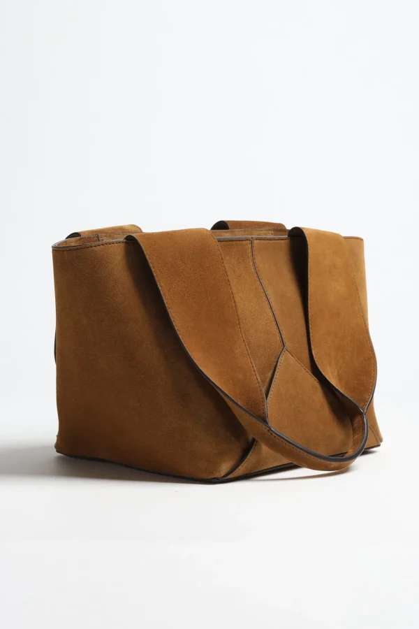 Métier Shopper | Schultertaschen<Tasche Market Small in Suede Marrakech