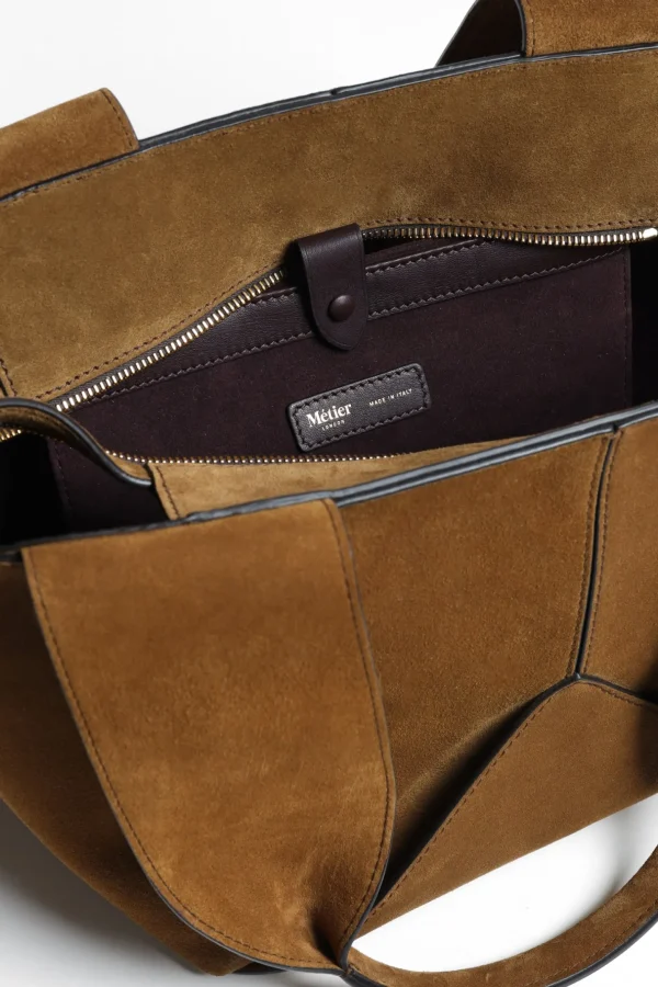 Métier Shopper | Schultertaschen<Tasche Market Small in Suede Marrakech