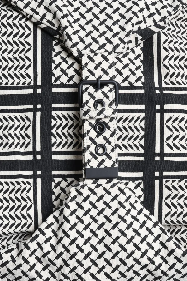 Lala Berlin x Anita Hass Shopper<Tasche Muriel 'Heart' in Schwarz/Weiß