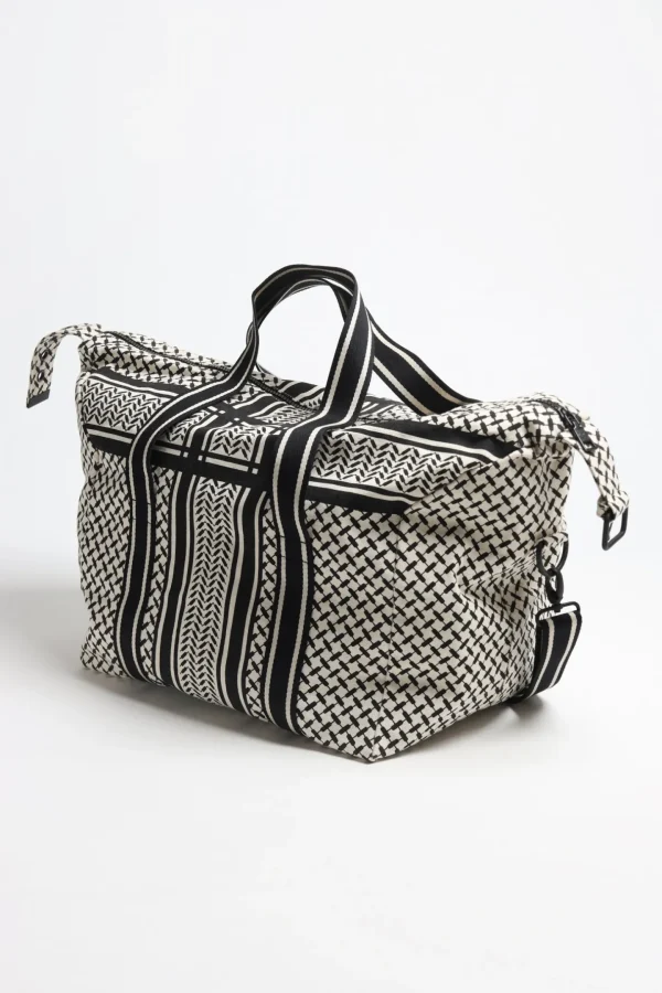 Lala Berlin x Anita Hass Shopper<Tasche Muriel 'Heart' in Schwarz/Weiß