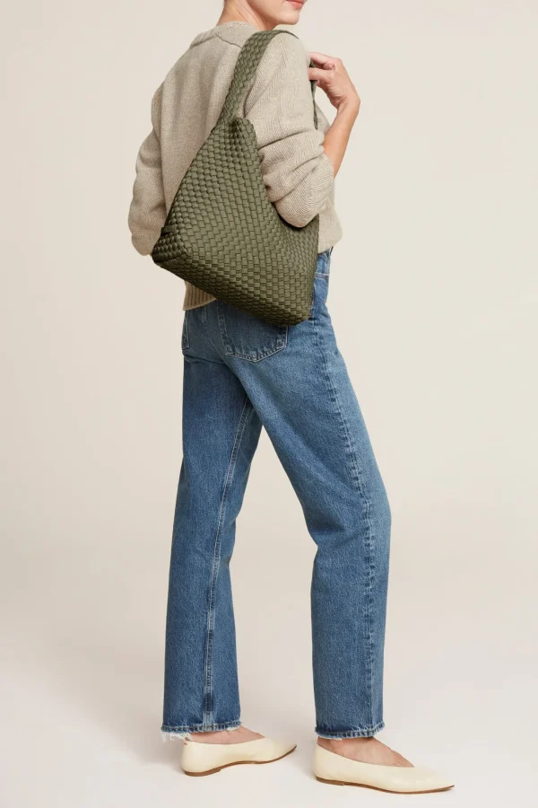 Naghedi Schultertaschen<Tasche Nomad in Olive