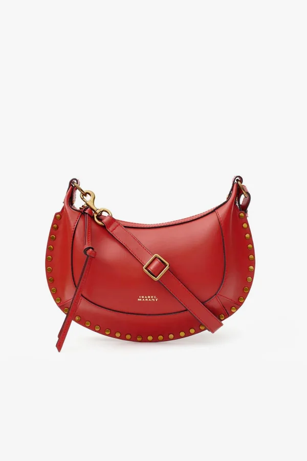 Isabel Marant Schultertaschen | Crossbody<Tasche Oskan Moon in Rot