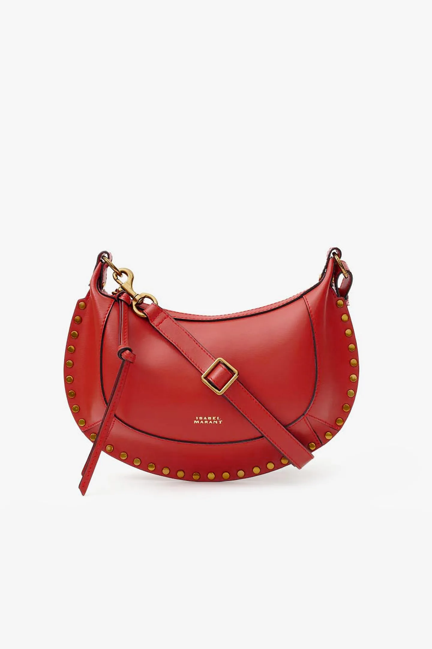 tasche_oskan_moon_in_rot_0.webp Isabel Marant Schultertaschen | Crossbody<Tasche Oskan Moon in Rot